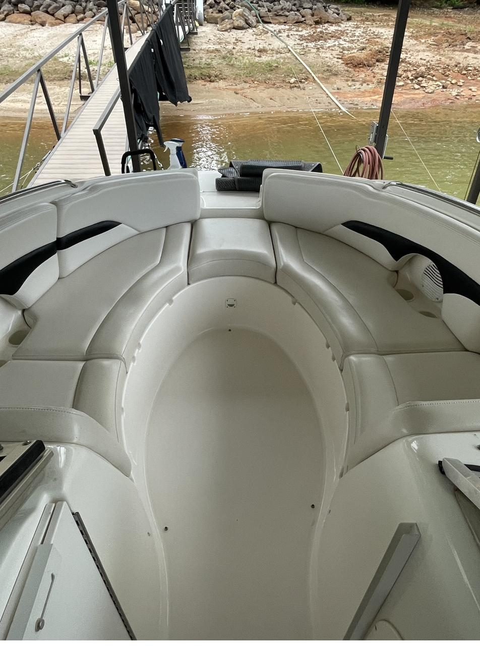 Clean Chaparral bow after deep clean